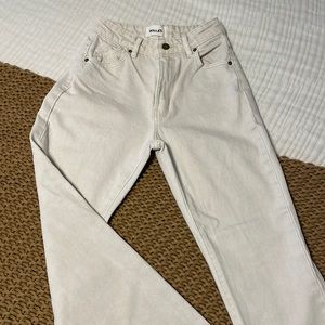 ROLLA’S original high rise straight jeans